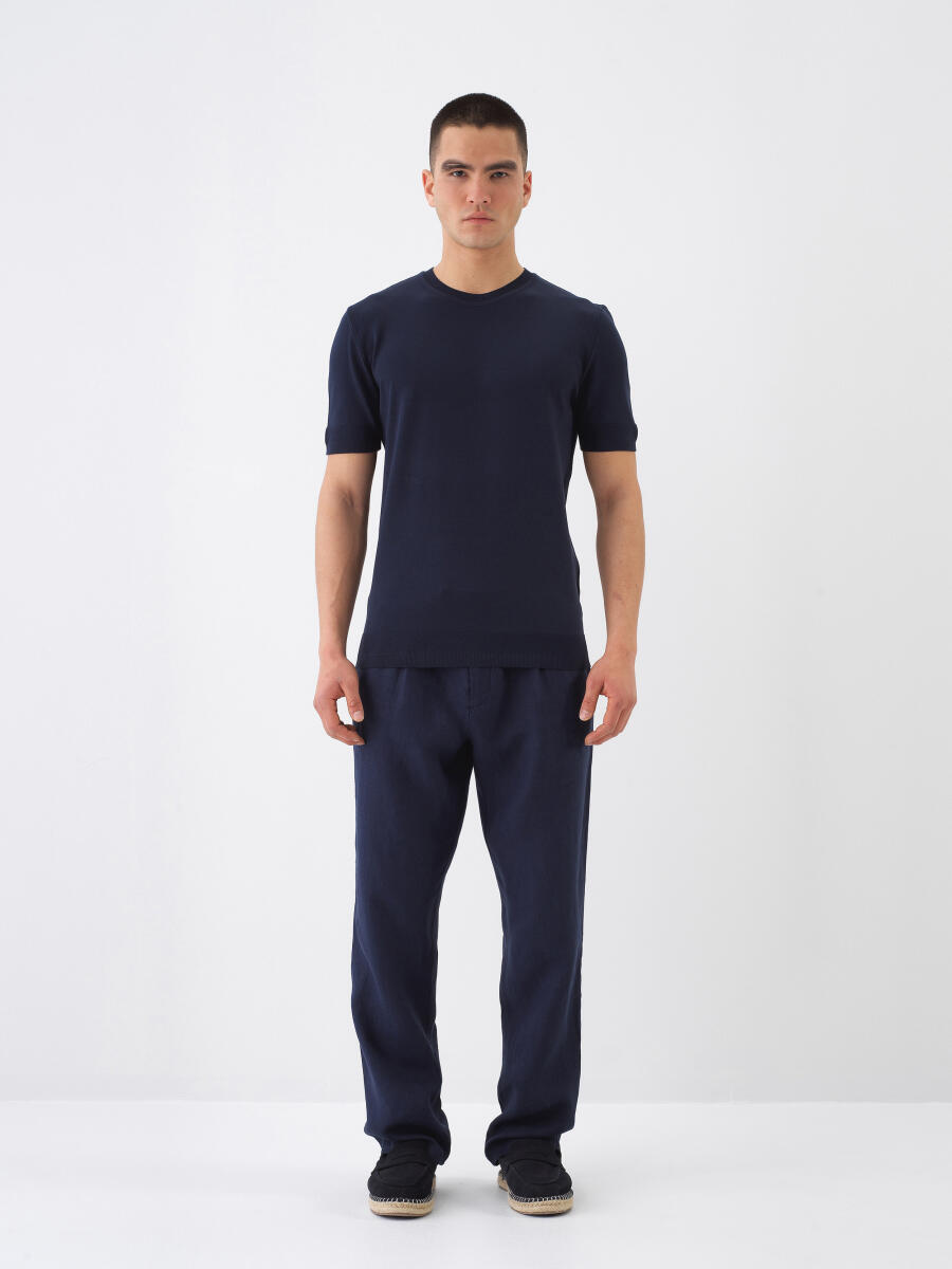 Lacivert Regular Fit Kazak - 2