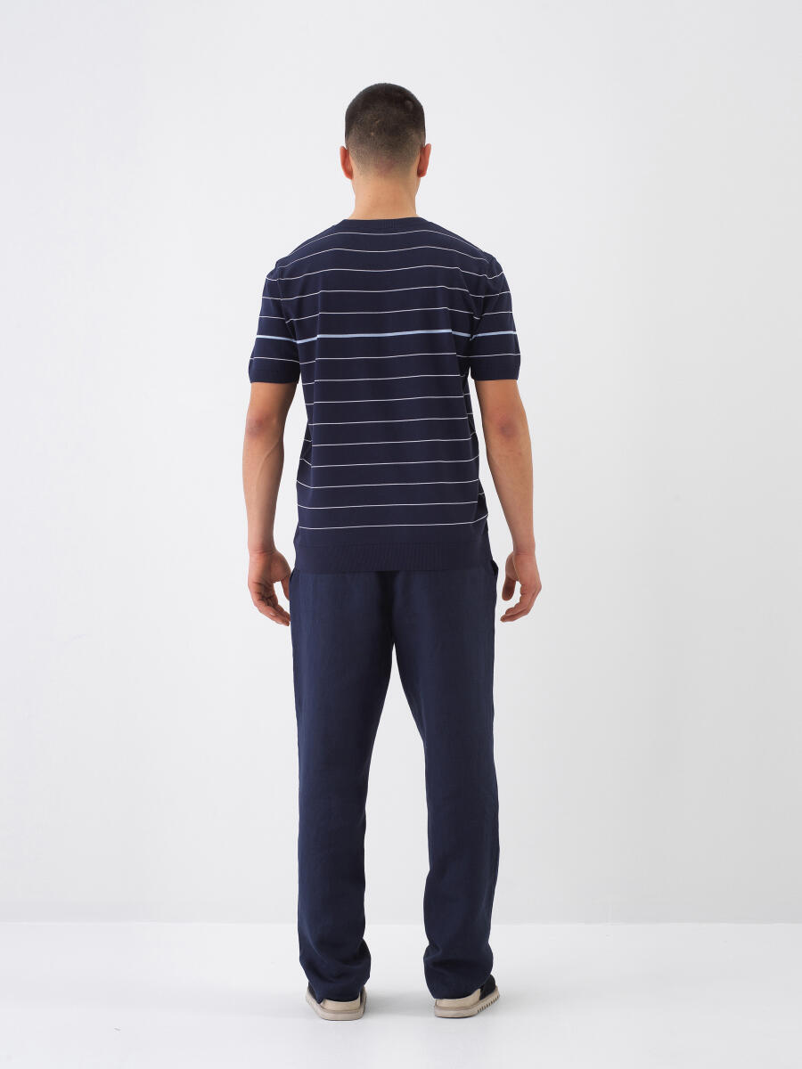 Lacivert Regular Fit Kazak - 5