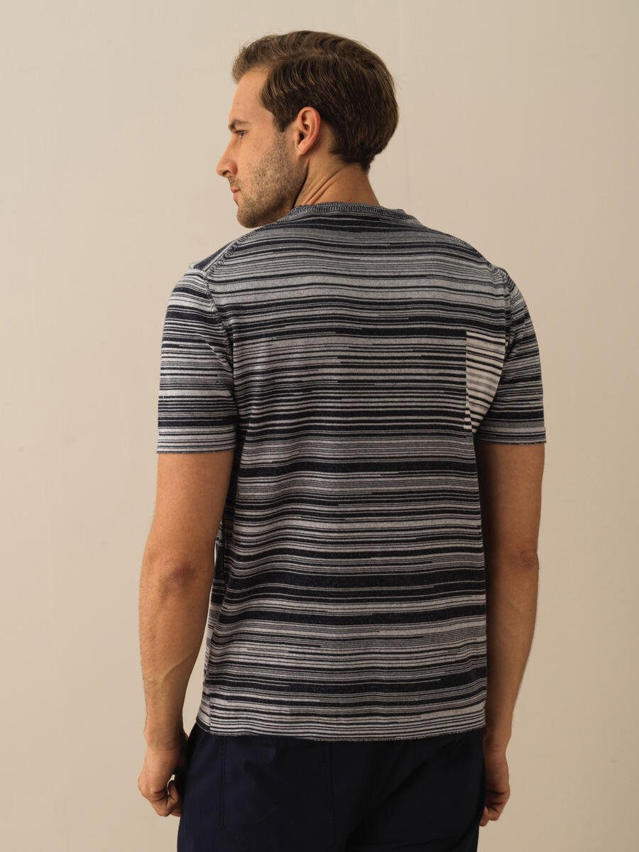 Lacivert Regular Fit Pamuklu Kazak - 3