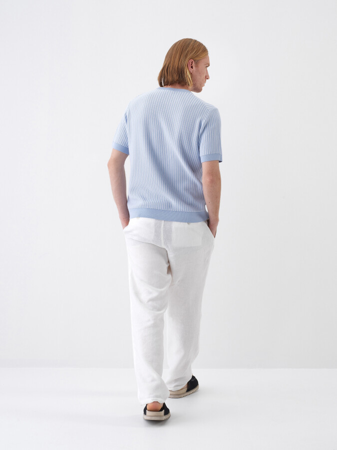 Mavi Oversize Kazak - Xint