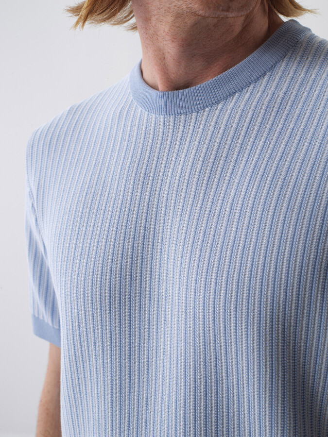 Mavi Oversize Kazak - Xint