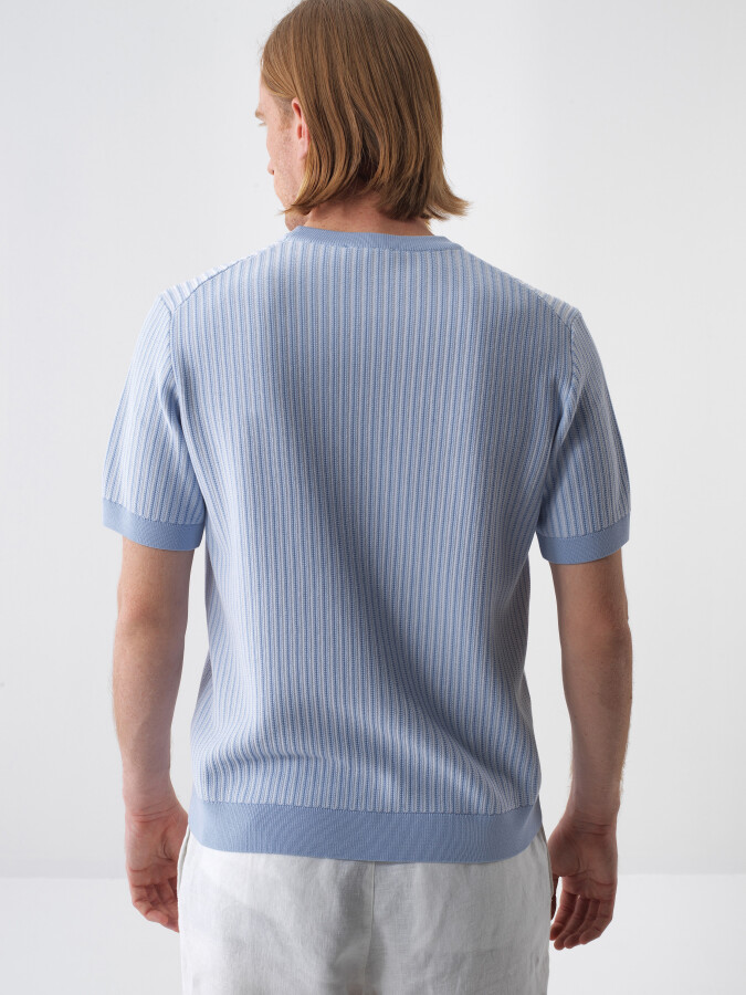 Mavi Oversize Kazak - Xint