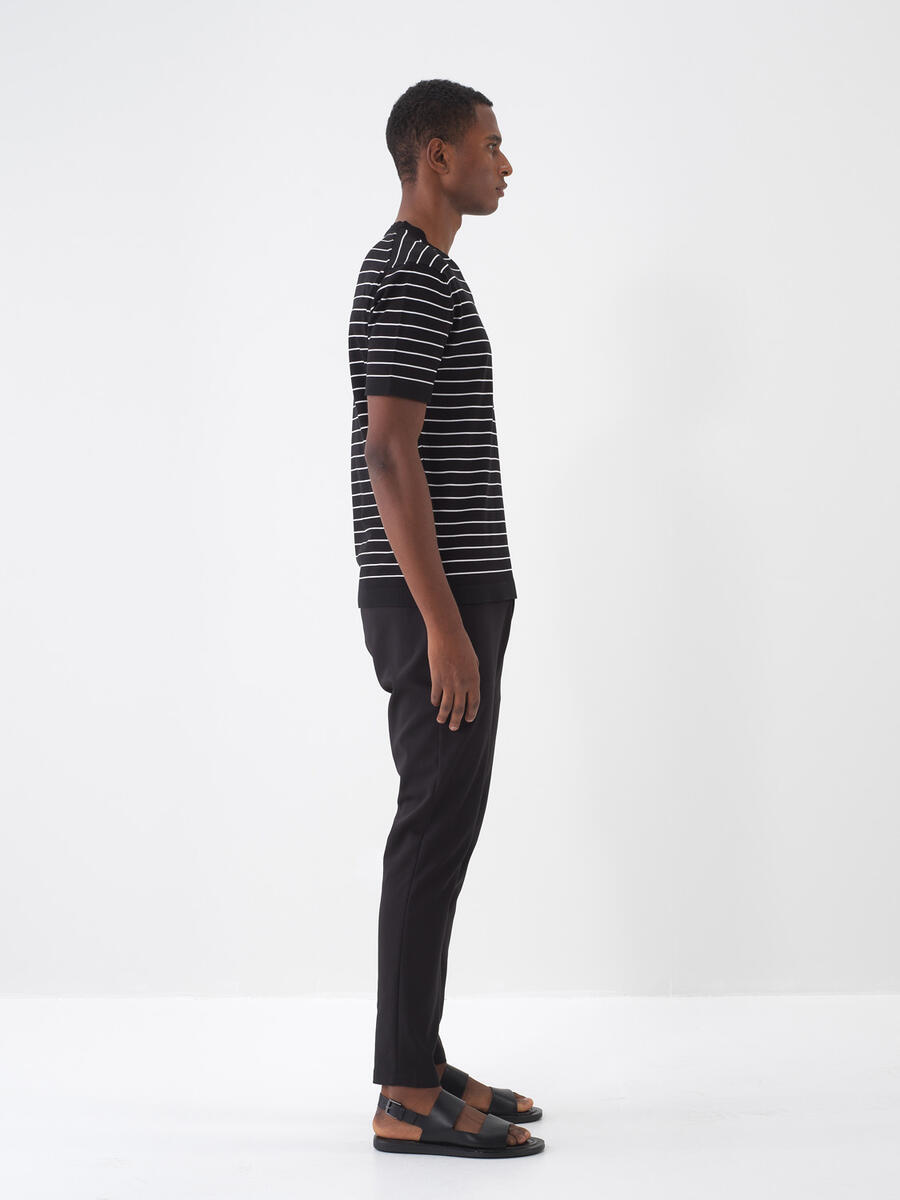 Siyah Regular Fit Kazak - 3