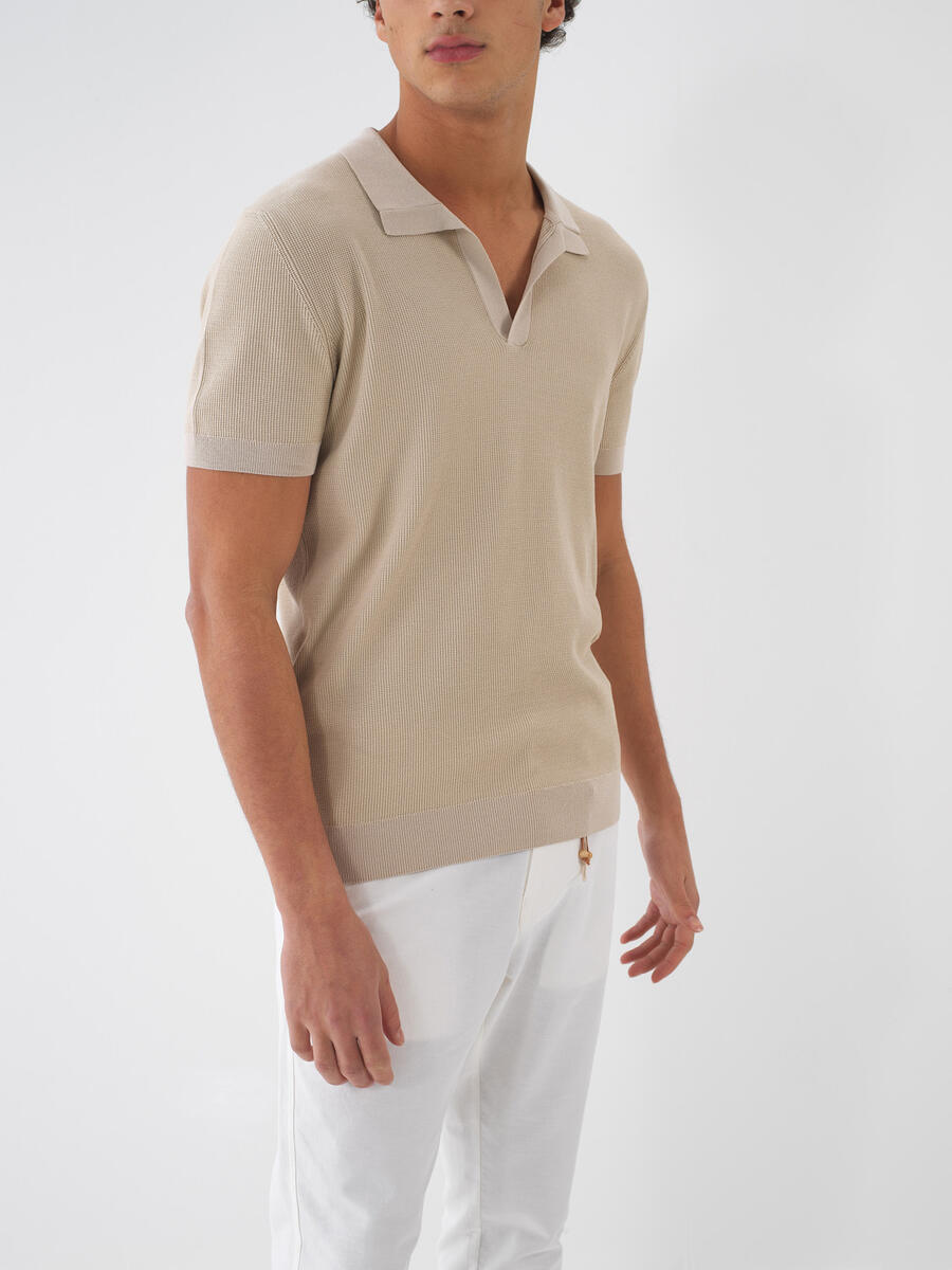 Taş Rengi Regular Fit Kazak