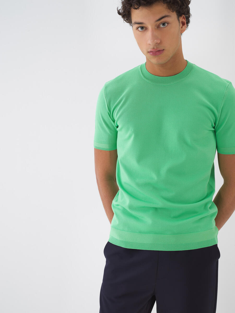 Yeşil Regular Fit Kazak