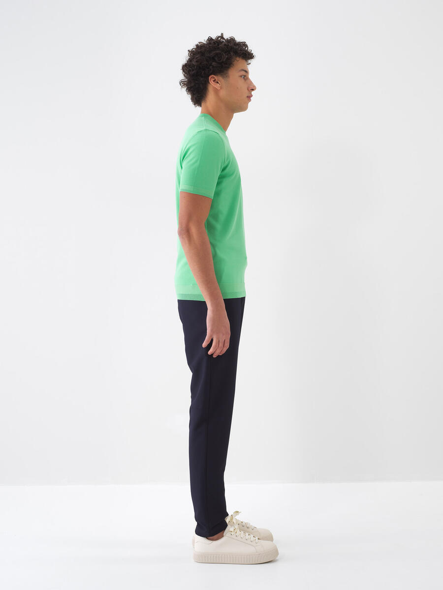 Yeşil Regular Fit Kazak - 3