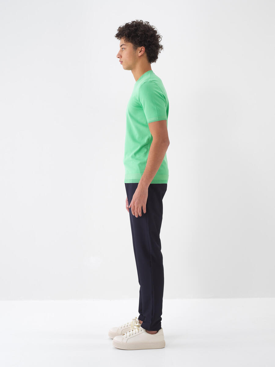 Yeşil Regular Fit Kazak - 4