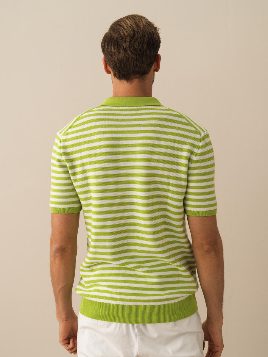 Yeşil Regular Fit Pamuklu Kazak - 3
