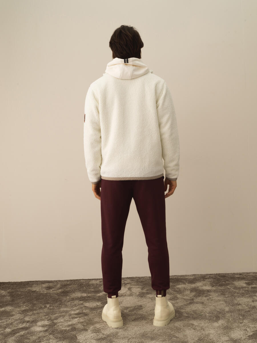 Ekru Formunu Koruyan Regular Fit Mont - 5