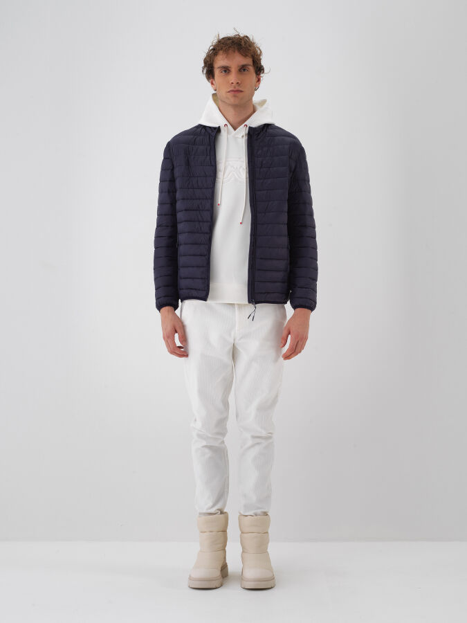 Lacivert Formunu Koruyan Regular Fit Mont - Xint