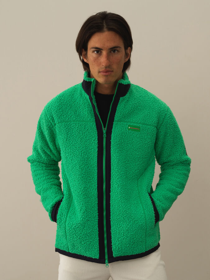 Yeşil Formunu Koruyan Regular Fit Mont - Xint