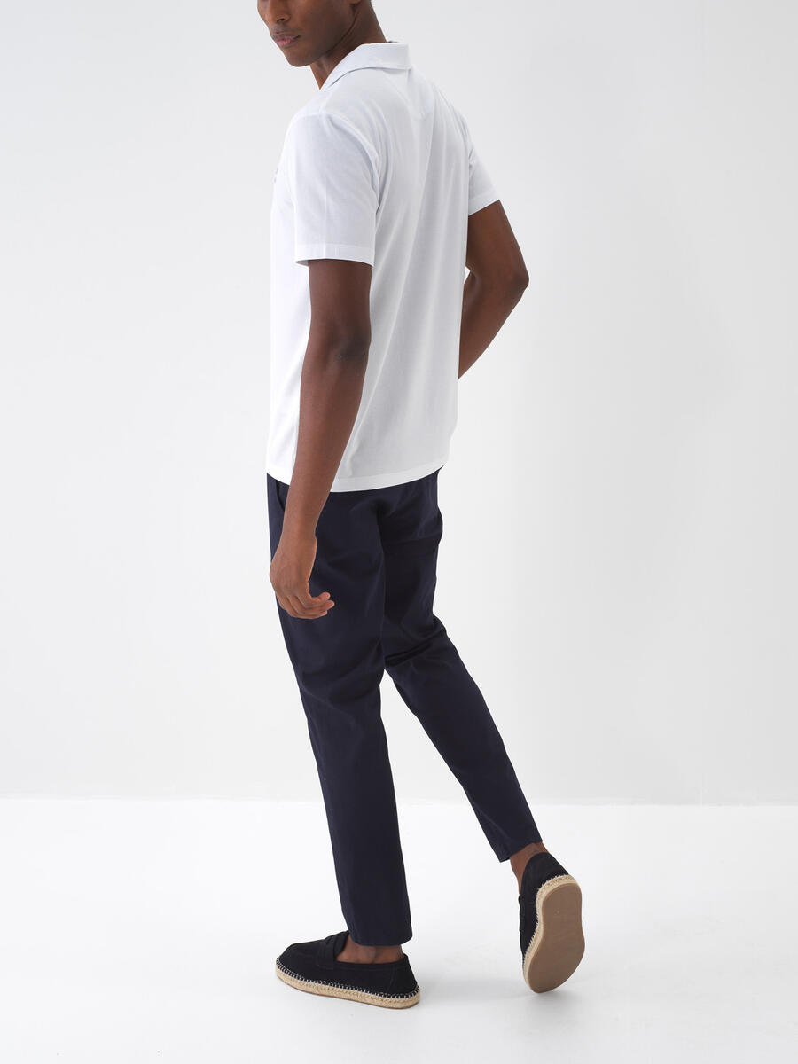 Lacivert Regular Fit Pamuklu Pantolon - 4