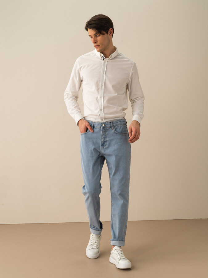 Mavi Slim Fit Pamuklu Basic Denim Pantolon - Xint