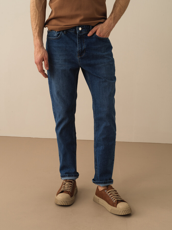 Mavi Slim Fit Pamuklu Basic Denim Pantolon - Xint