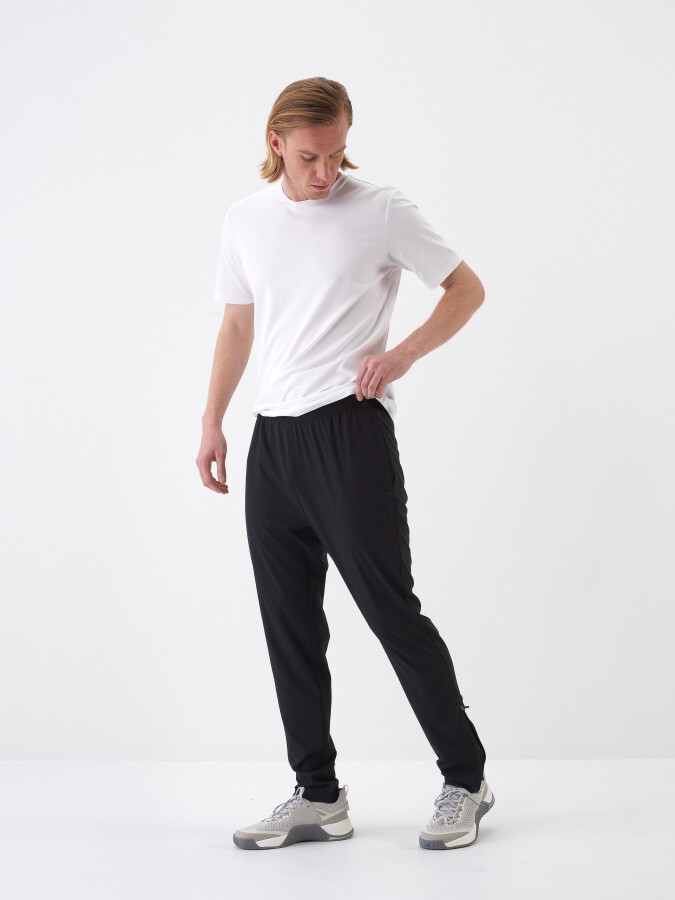 Siyah Regular Fit Pantolon - Xint