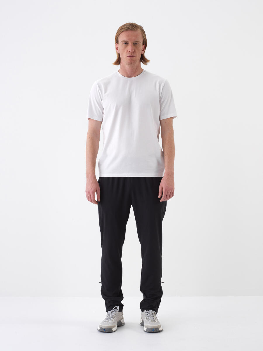 Siyah Regular Fit Pantolon - 2