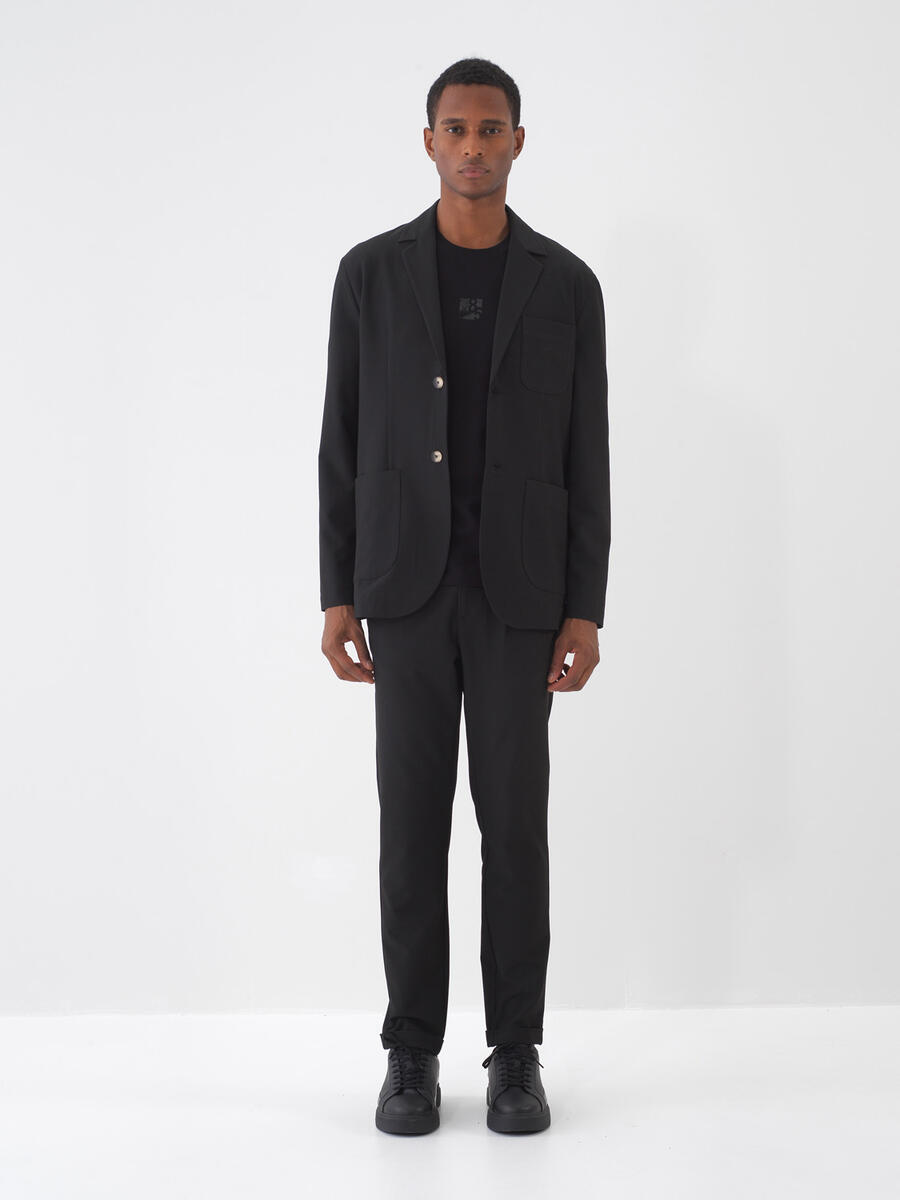 Siyah Slim Fit Pantolon