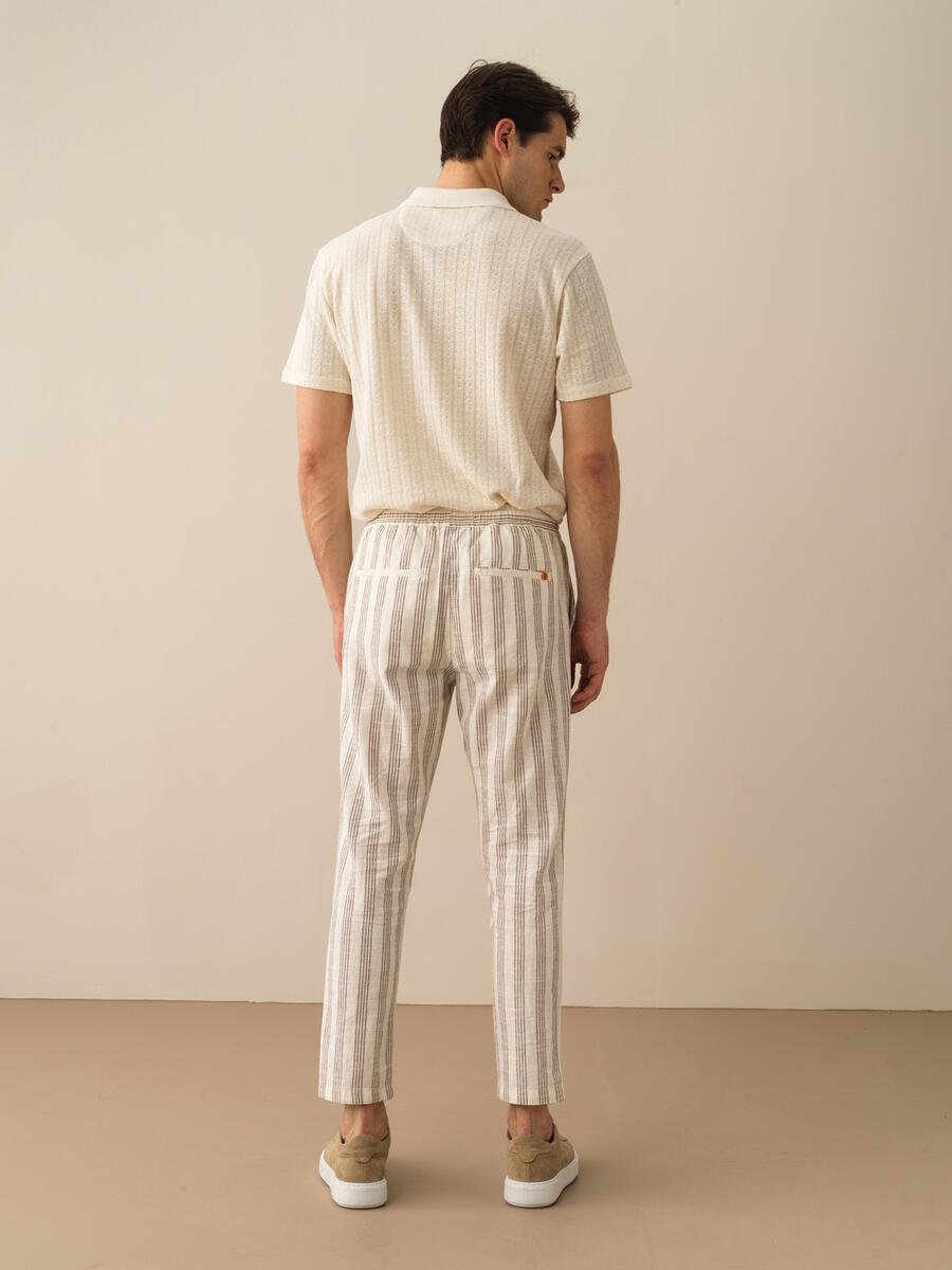 Vizon Regular Fit Pamuklu Pantolon - 4