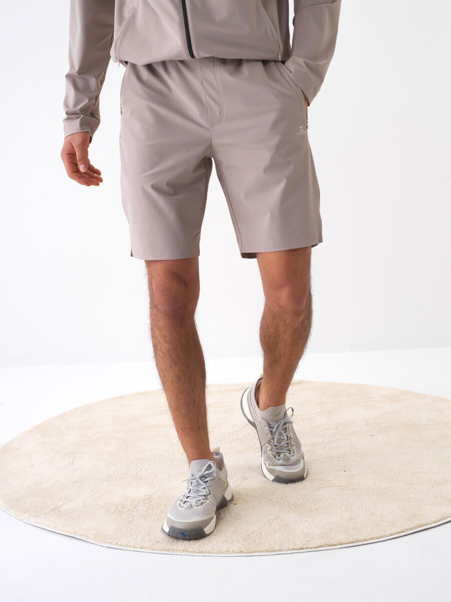 Bej Regular Fit Şort