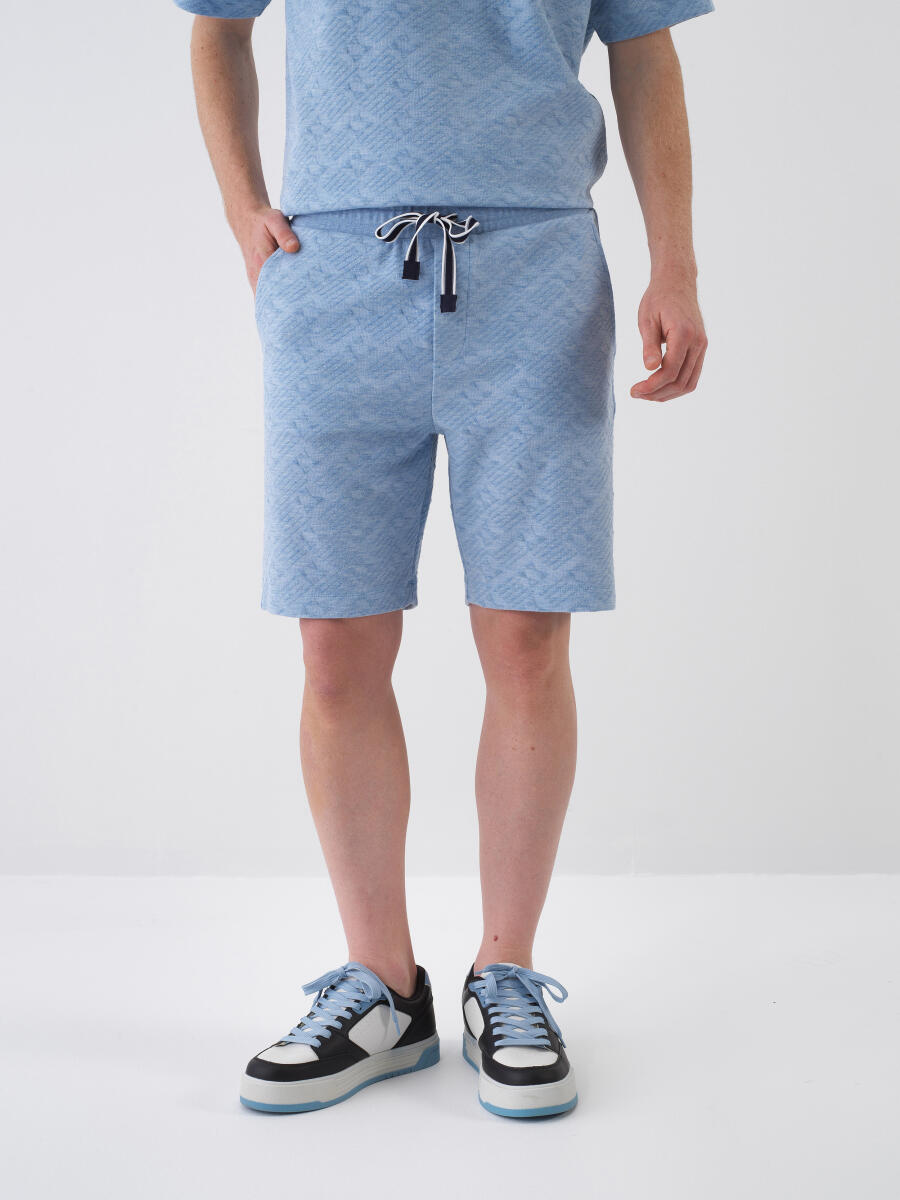 Mavi Regular Fit Şort