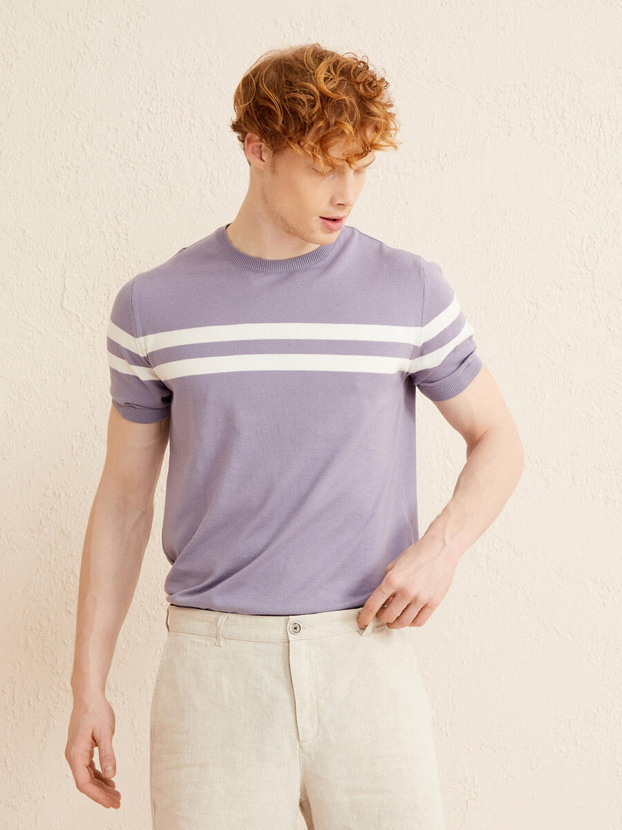 Naturel Regular Fit Keten Basic Şort - 2