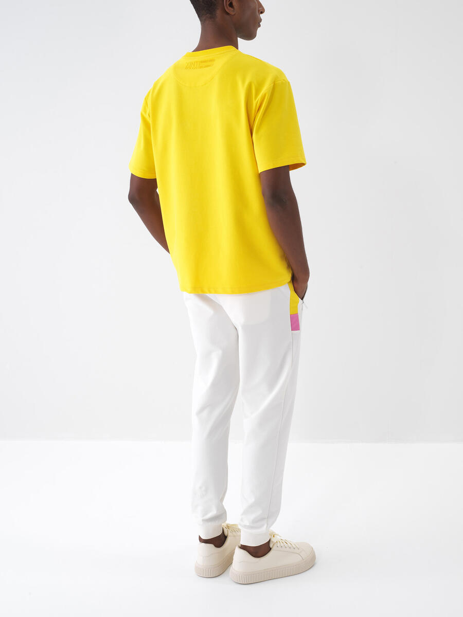 Ekru Regular Fit Pamuklu Sweat Pantolon - 4