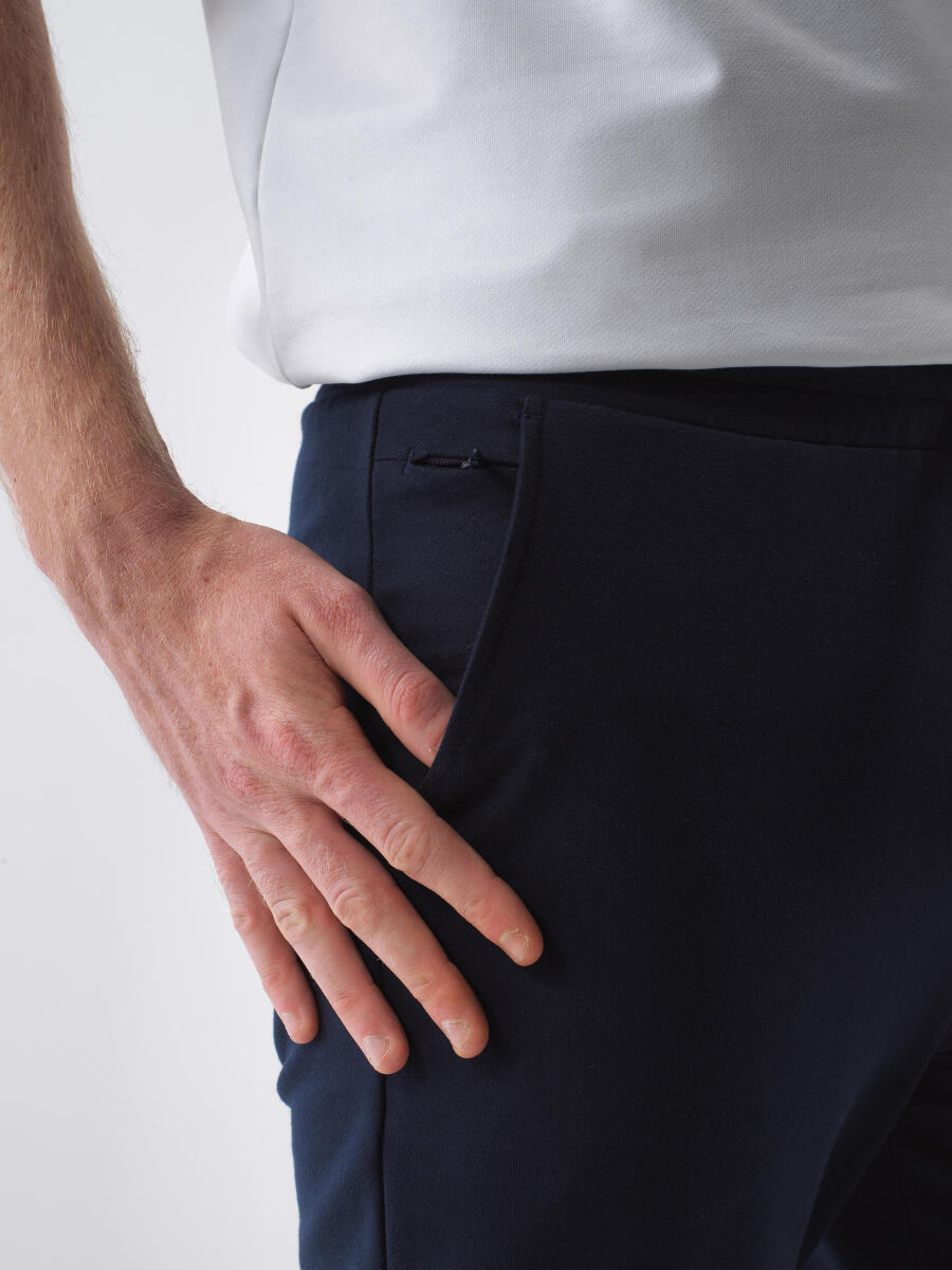 Lacivert Regular Fit Pamuklu Sweat Pantolon - 4