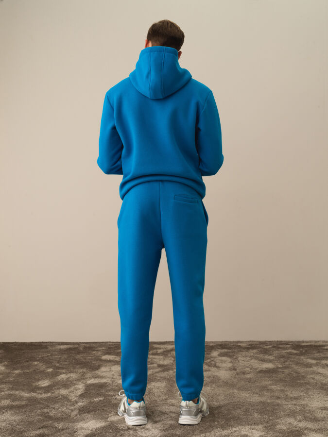 Mavi Pamuk Dokulu Regular Fit Sweat Pantolon - Xint