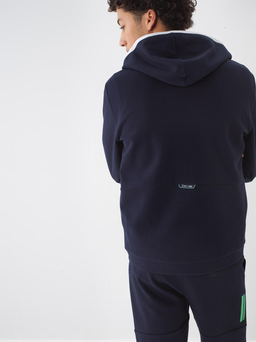 Lacivert Regular Fit Pamuklu Sweatmont - 5