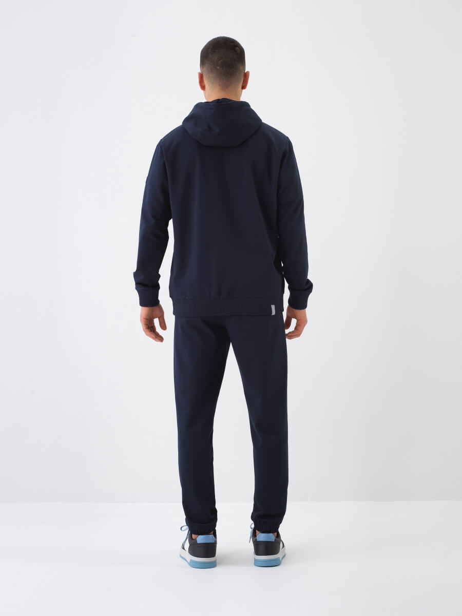 Lacivert Slim Fit Pamuklu Sweatmont - 6
