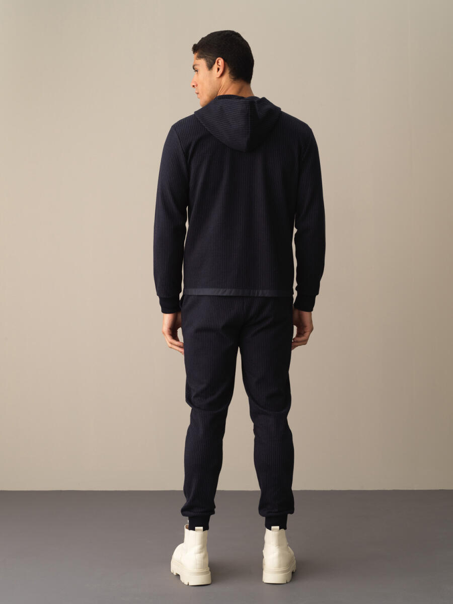 Lacivert Regular Fit Sweatmont - 4