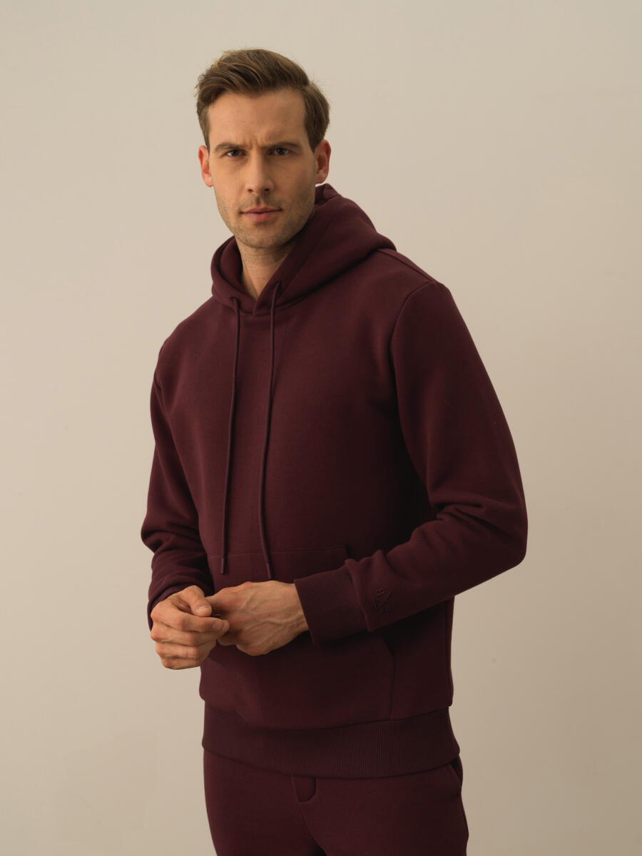 Bordo Regular Fit Basic Sweatshirt - 1