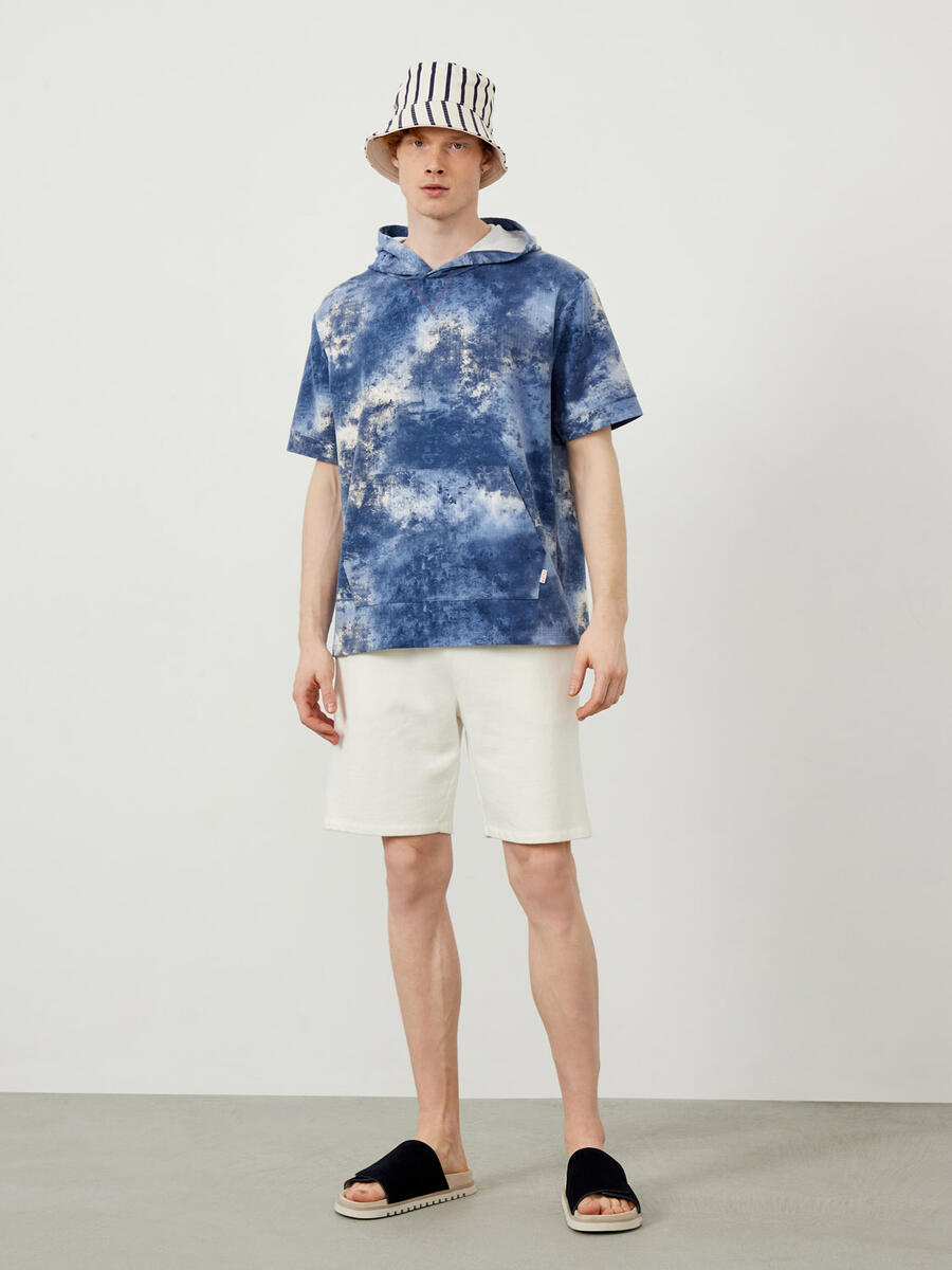 Lacivert Oversize Sweatshirt - 2