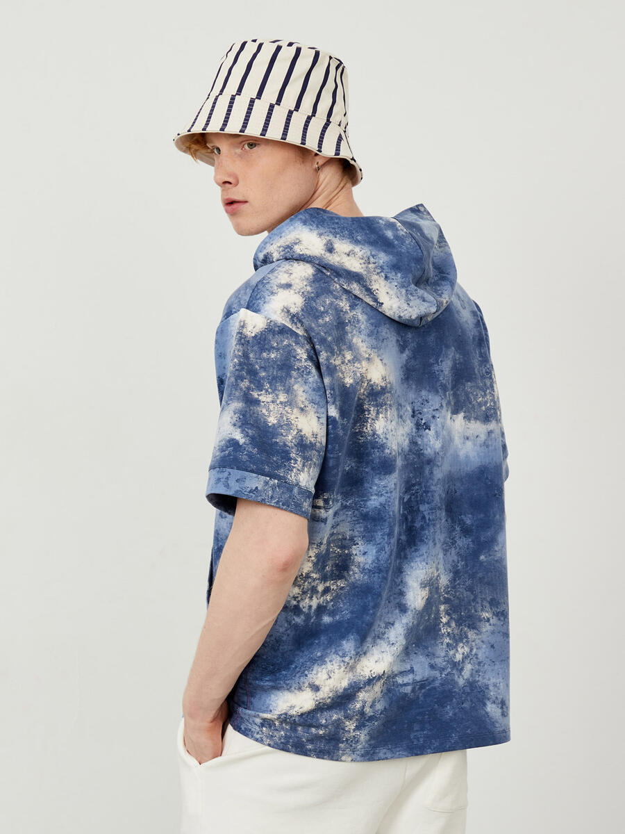 Lacivert Oversize Sweatshirt - 6