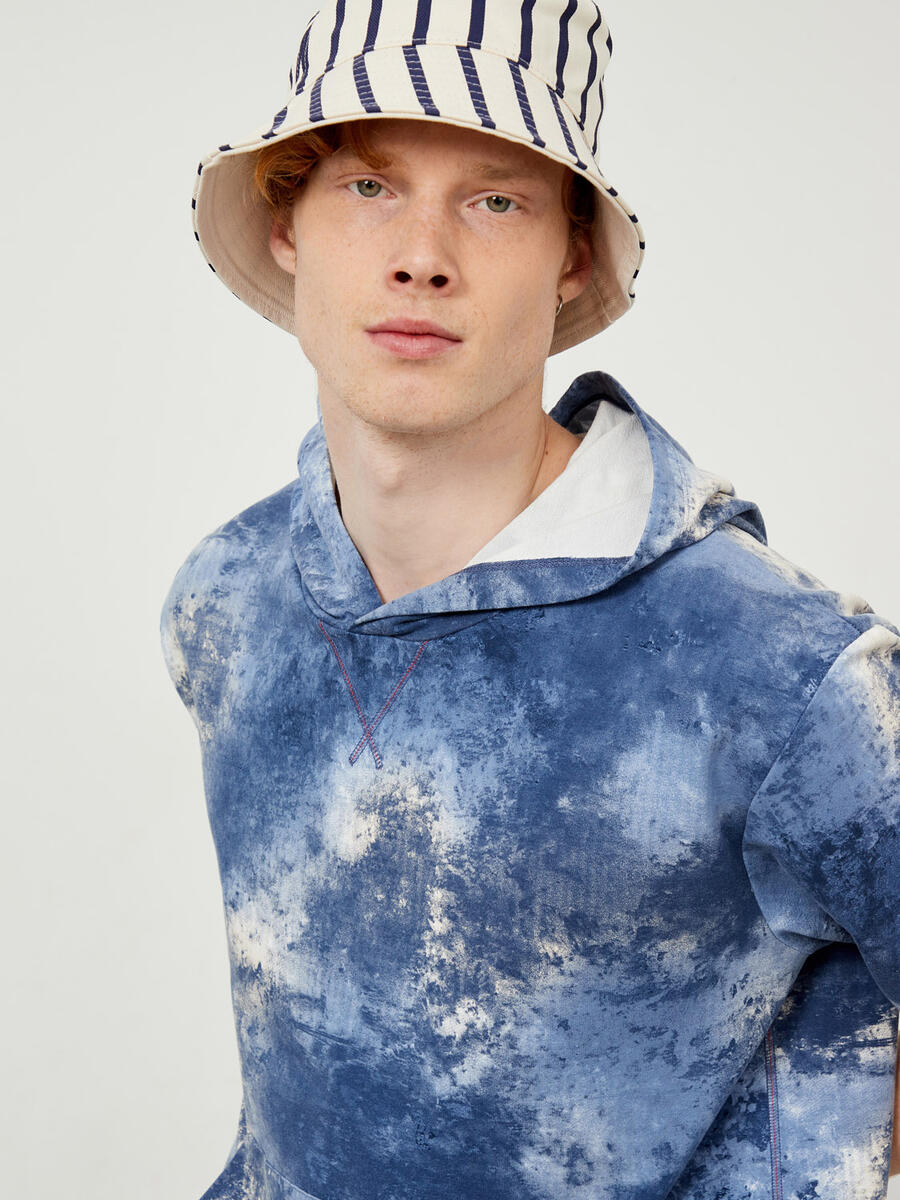 Lacivert Oversize Sweatshirt - 3