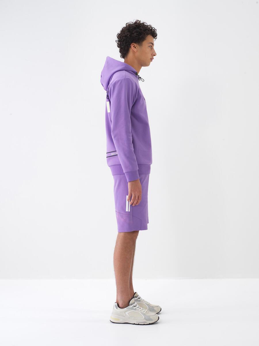 Lila Regular Fit Pamuklu Sweatshirt - 4