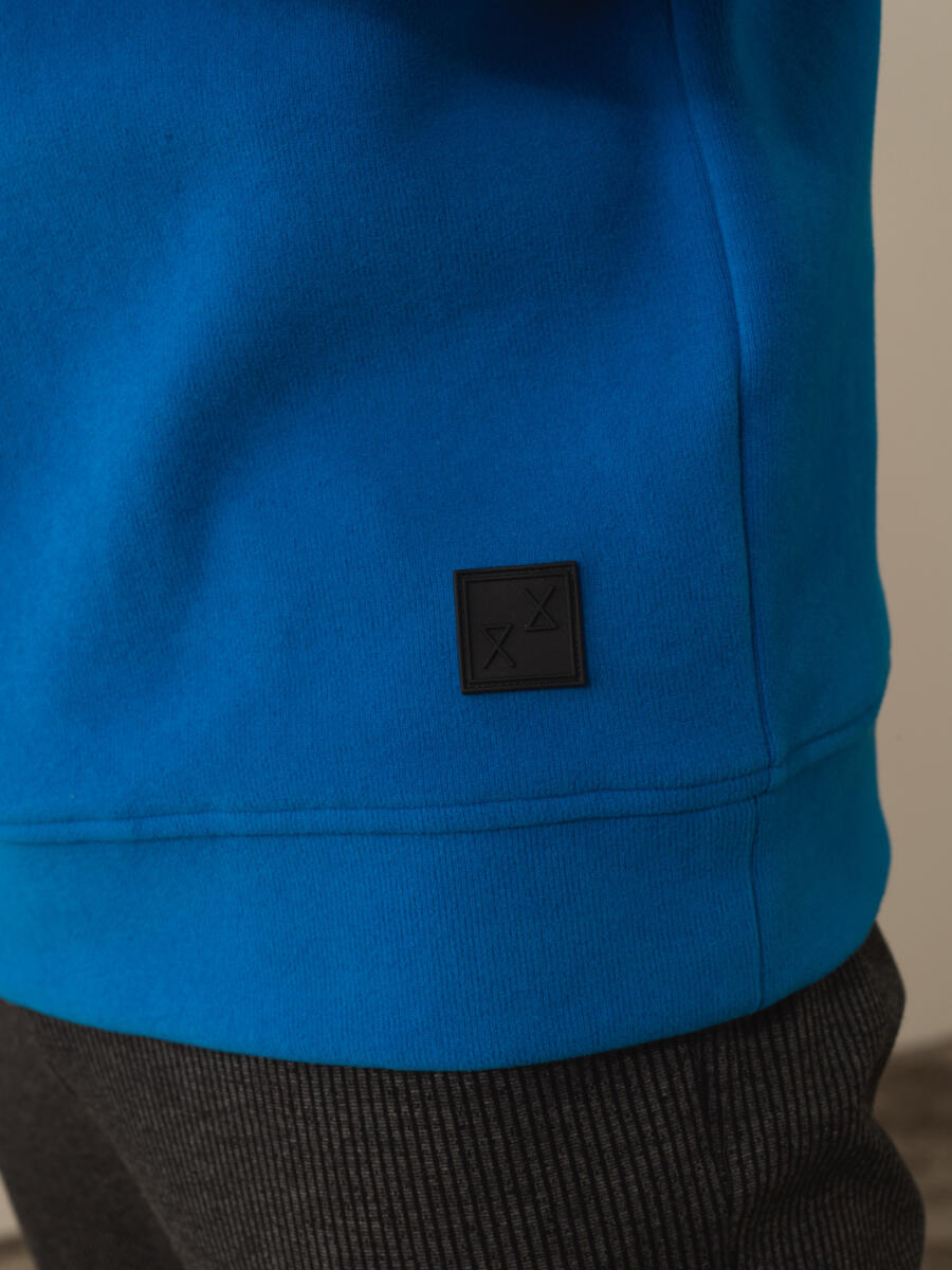 Mavi Pamuk Dokulu Regular Fit Sweatshirt - 4