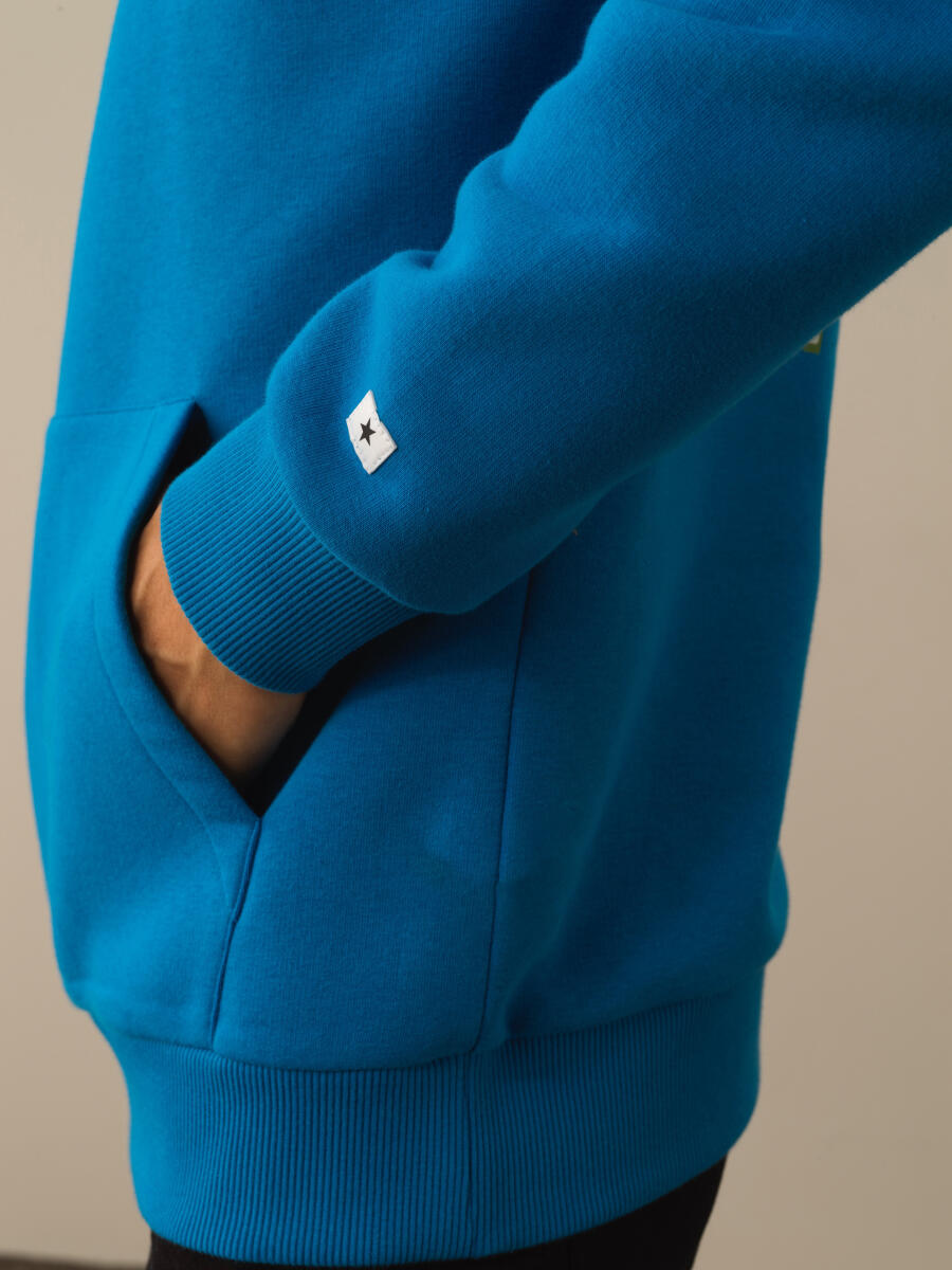 Mavi Pamuk Dokulu Regular Fit Sweatshirt - 3