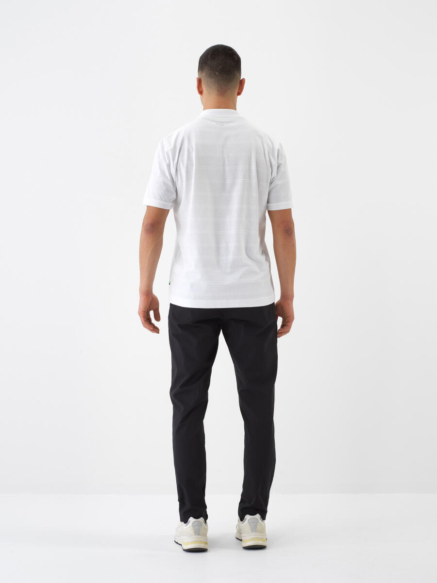 Beyaz Regular Fit Pamuklu Tişört - 5