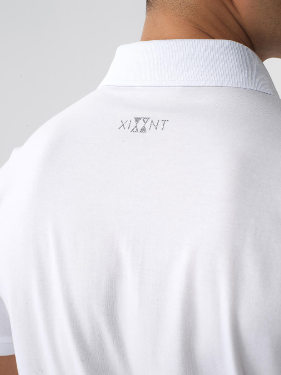 Beyaz Slim Fit Pamuklu Tişört - 8