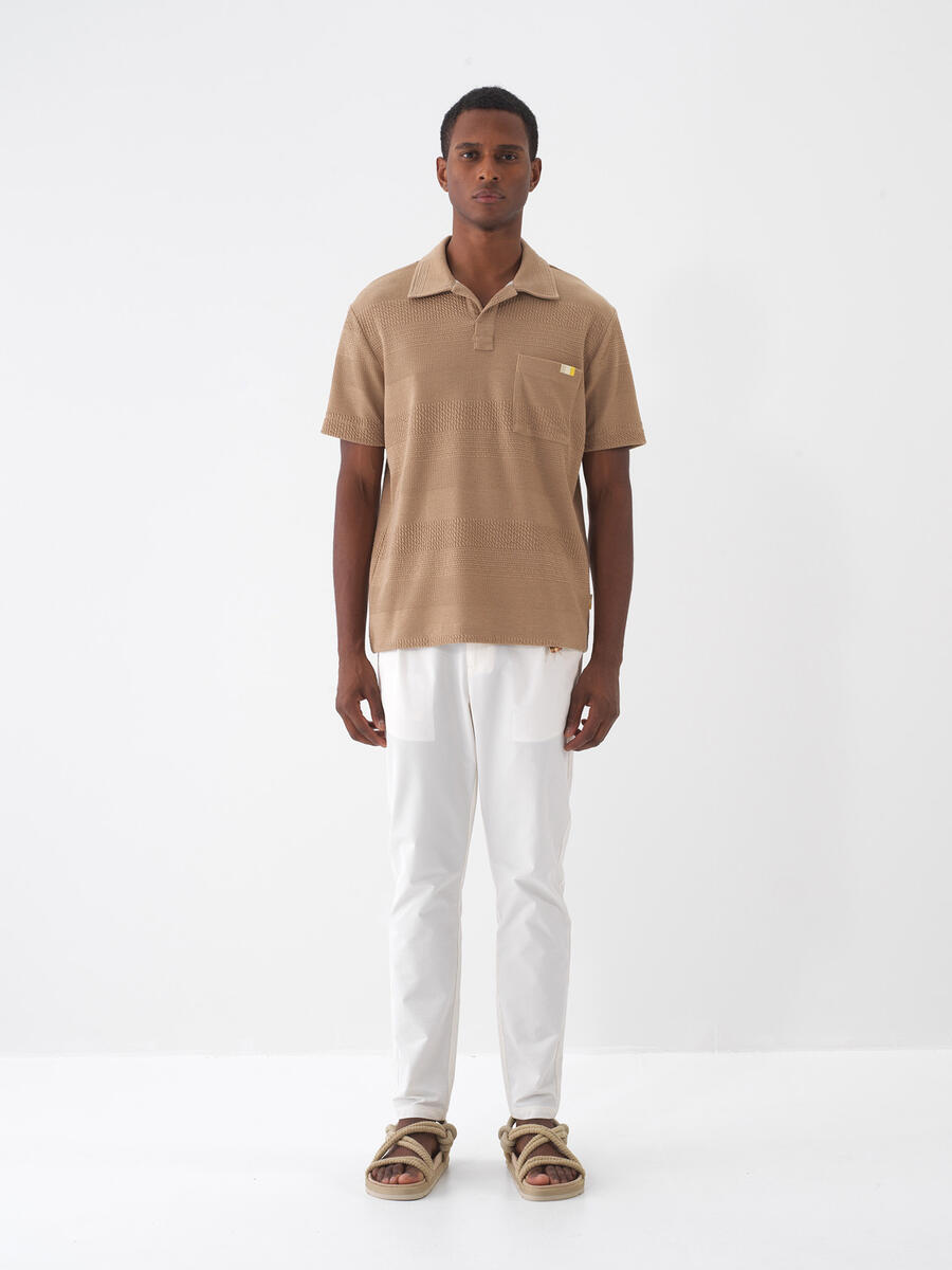 Camel Regular Fit Tişört - 2