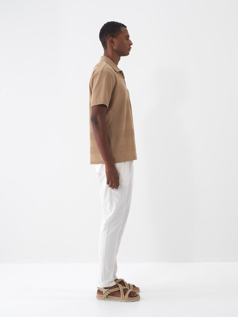 Camel Regular Fit Tişört - 3