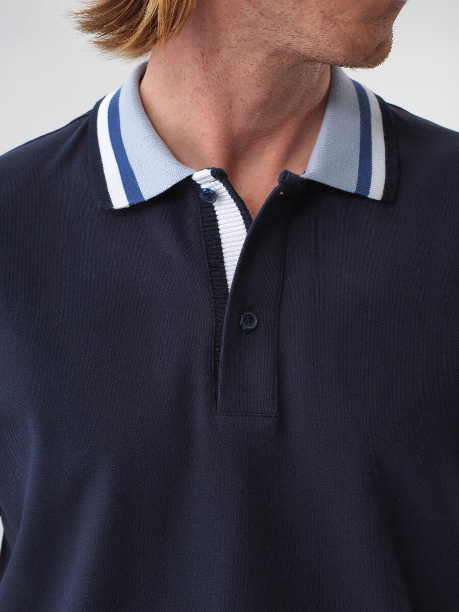 Lacivert Regular Fit Pamuklu Tişört