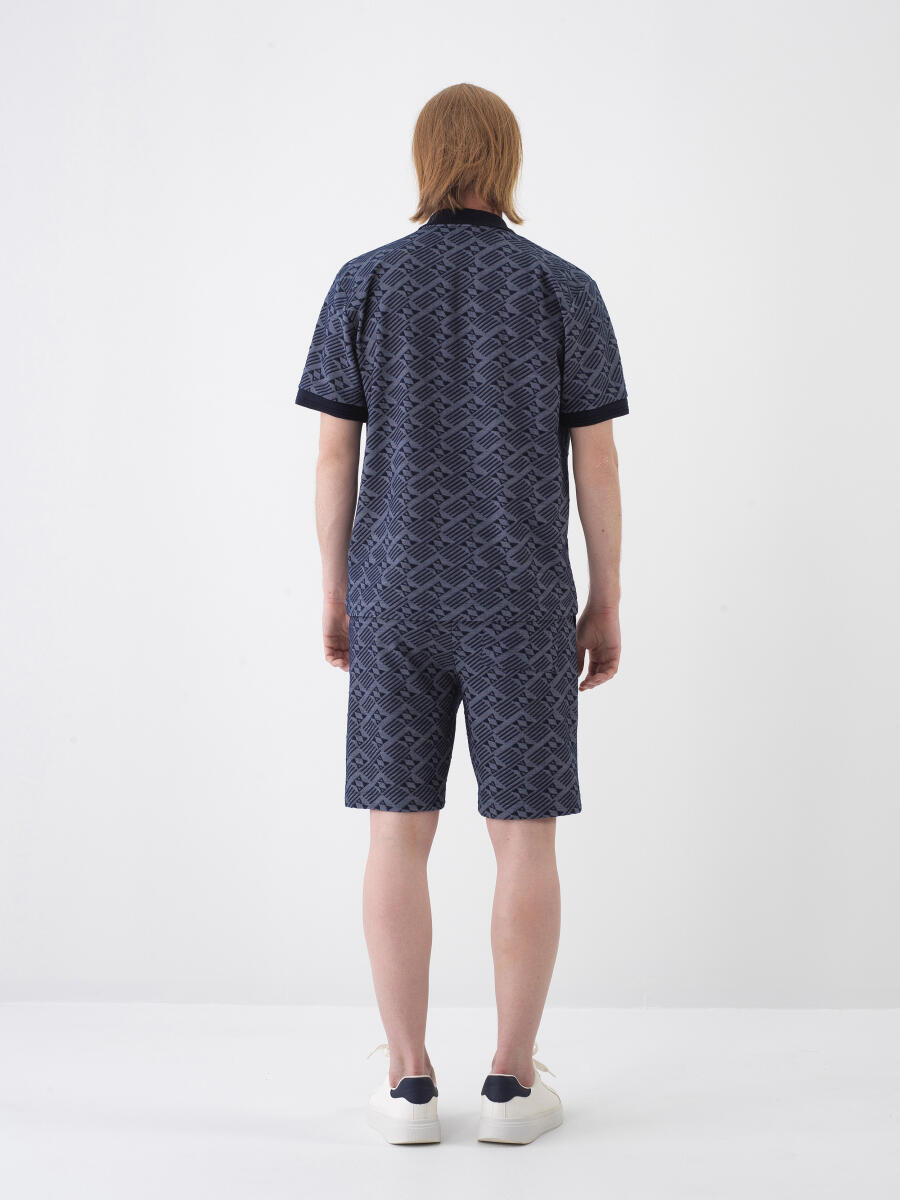 Lacivert Regular Fit Tişört - 5