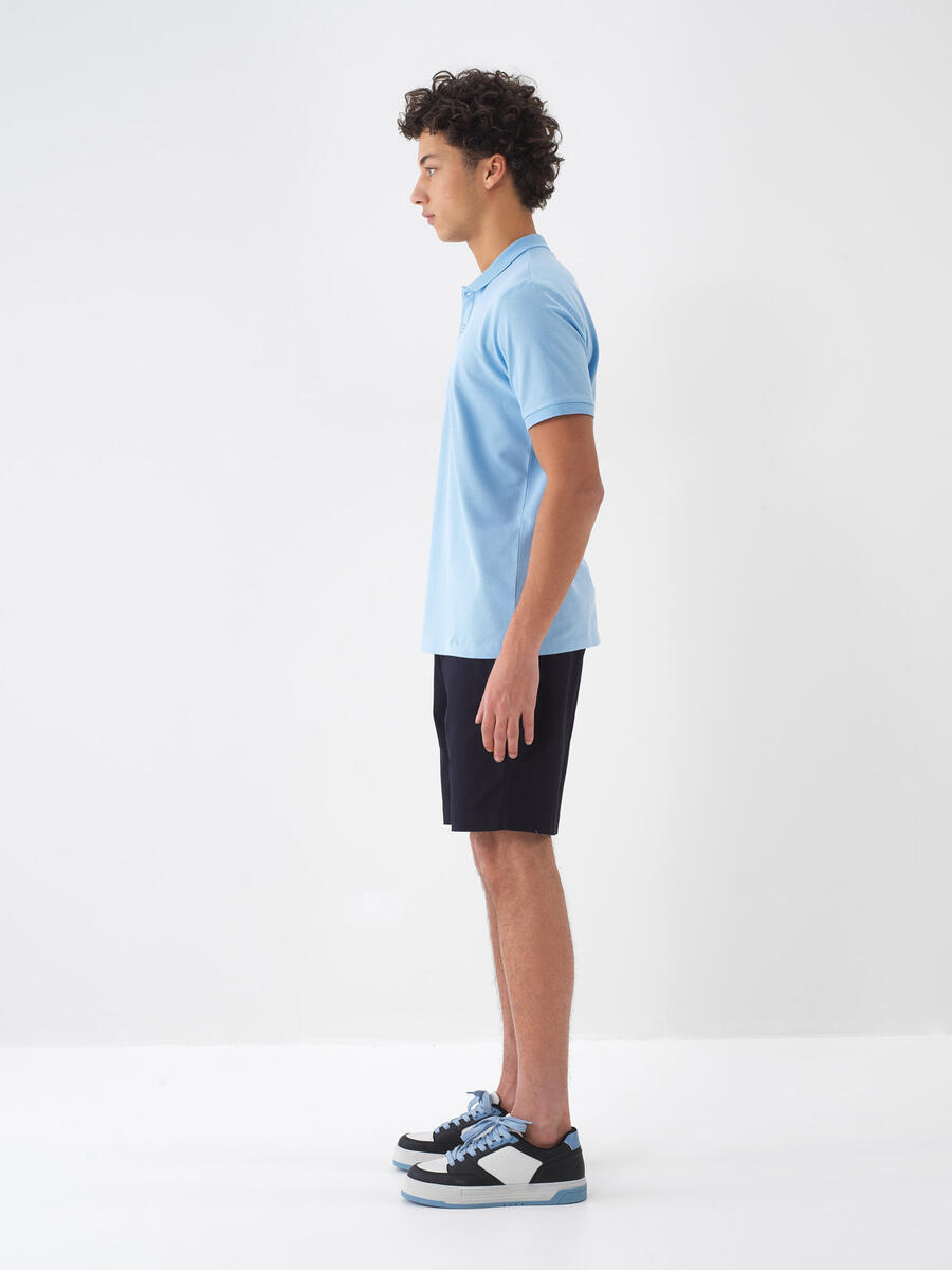 Mavi Regular Fit Pamuklu Tişört - 4