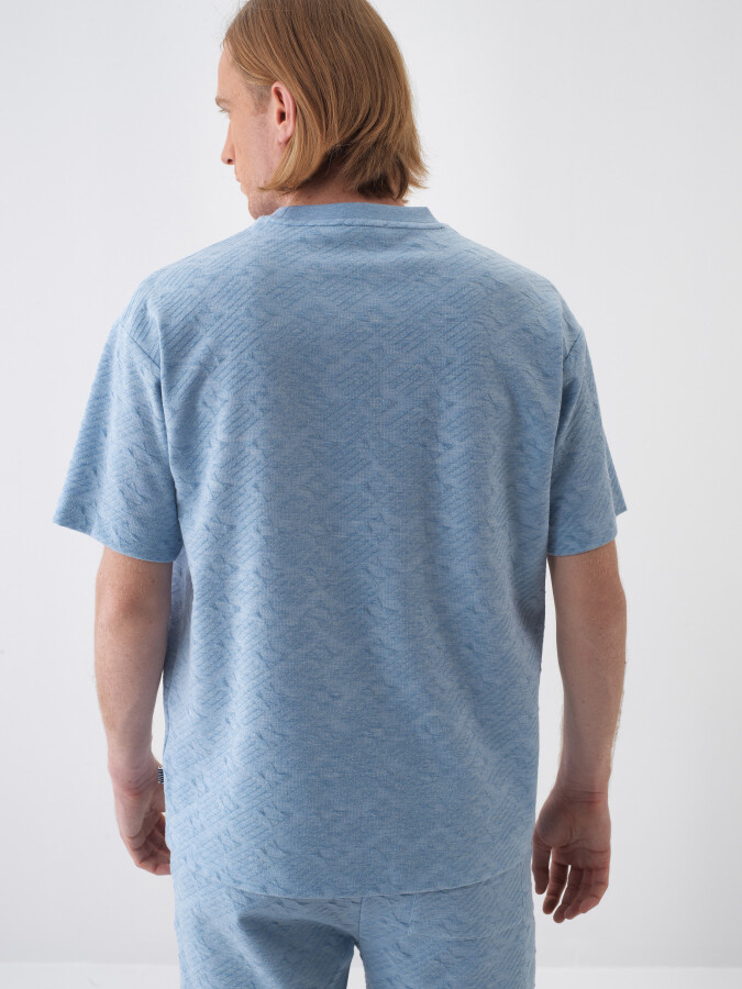 Mavi Regular Fit Tişört - Xint