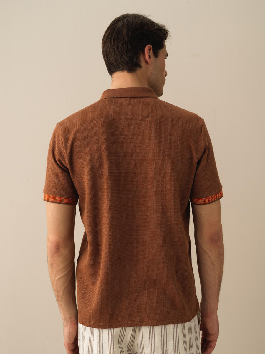 Vizon Regular Fit Pamuklu Tişört - 3