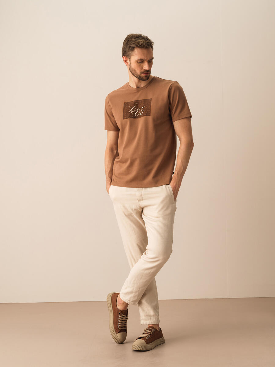 Vizon Regular Fit Pamuklu Tişört - 2