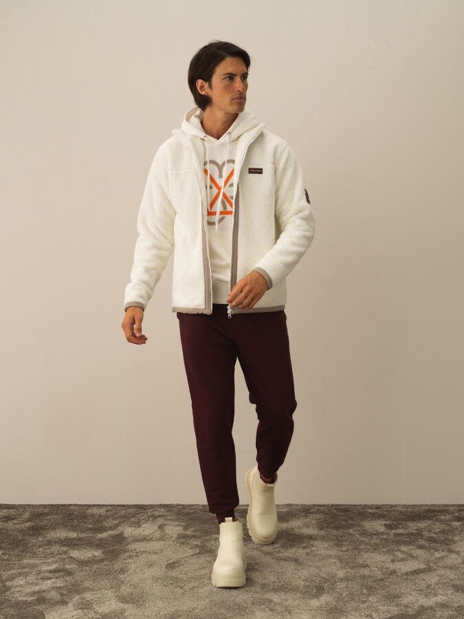 Garni Detailed Regular Fit Lamb Jacket - Xint