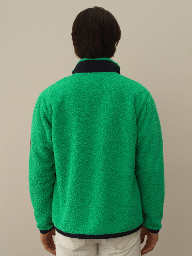 Garni Detailed Regular Fit Lamb Jacket - Xint